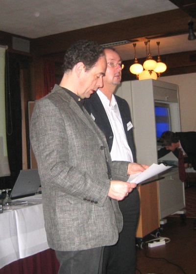 Andreas Stevens und Dr. Gerhard Penn