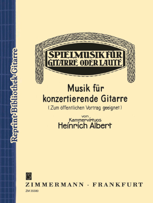 Spielmusik fr Gitarre oder Laute